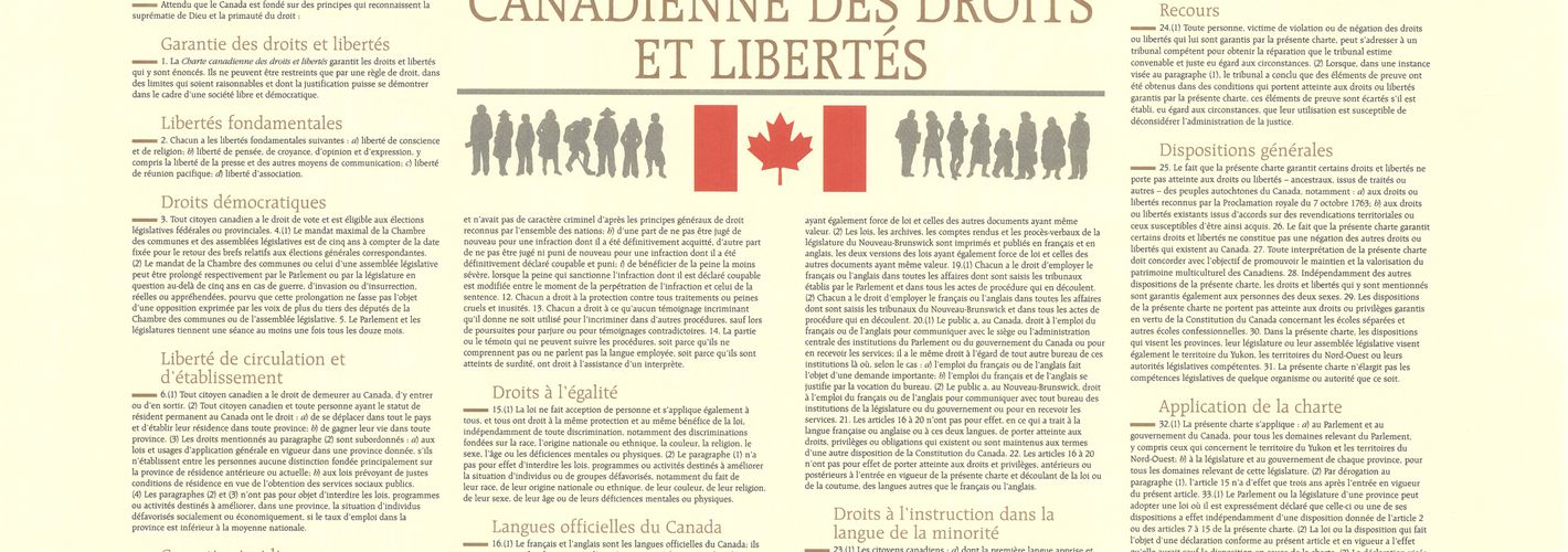 Charte canadienne des droits et libertés
