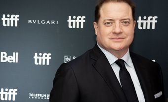 Brendan Fraser at the TIFF premiere of the film The Whale