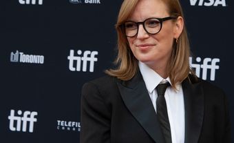 Sarah Polley at the TIFF premiere of her film Women Talking