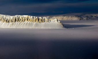 Eureka Sound on Ellesmere Island