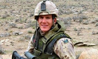 Photo of army medic Andrew Eykelenboom