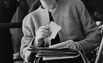 Portrait of Elizabeth Arden. Photo by Alan Fisher, c. 1939.