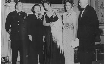 Eleanor Roosevelt with European Royalty