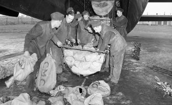 Operation Manna: Loading Lancaster