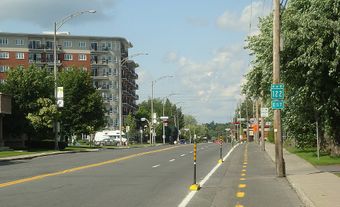 Route 122 in Drummondville, QC