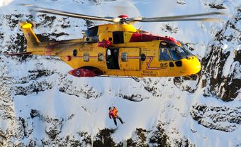 Search and Rescue Exercise in Iceland