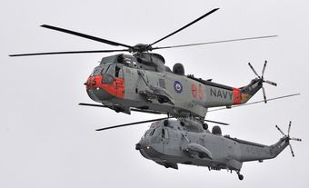 Sea King Helicopters