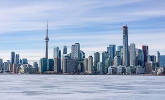 Vue de la ville de Toronto