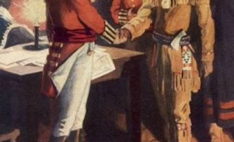 Rencontre de sir Isaac Brock et Tecumseh