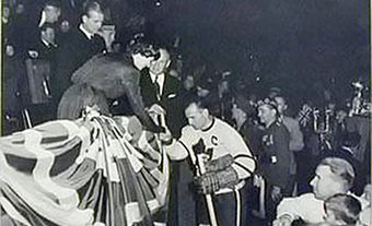 Ted Kennedy and Princess Elizabeth