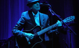 Leonard Cohen en concert à Florence