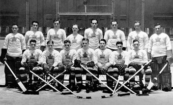 L'équipe de hockey du Canada, 1936