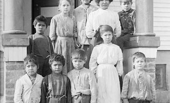 Residential School Students