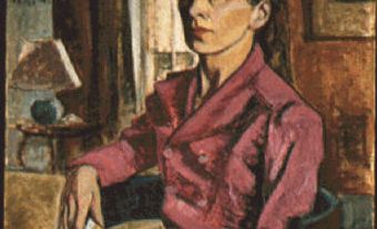 « Self-Portrait with Concert Program »