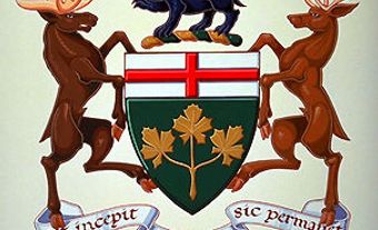 armoiries de l'Ontario