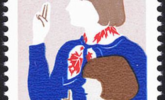 Girl Guides postage stamp