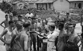Prisonniers de guerre canadiens libérés