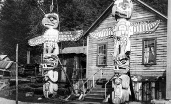 Totem Poles at Alert Bay