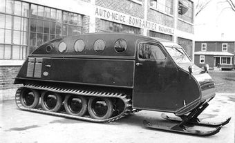 B7 Auto-Neige, First Commercial Snowmobile