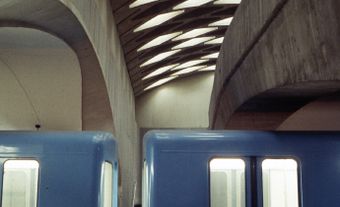 Jarry metro station, 1966