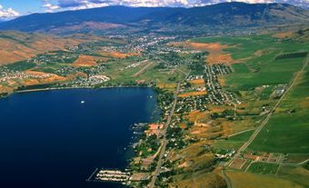 Vernon, BC (Aerial)