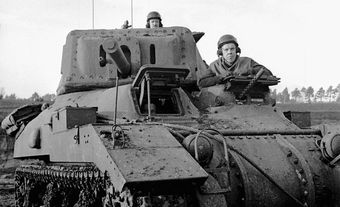Ram II of the Royal Canadian Armoured Corps in England, December 1942