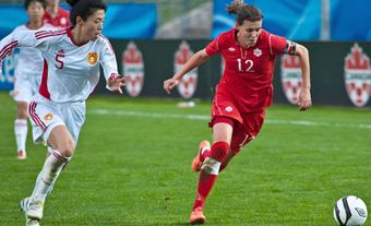 Christine Sinclair, soccer player