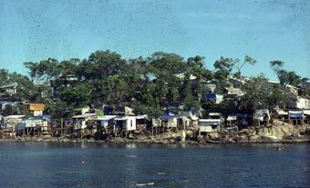 Bidong, Malaisie vue de la mer, Octobre 1979