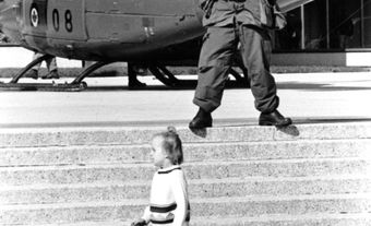 Soldat et enfant