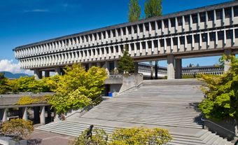Simon Fraser University in suburban Vancouver, BC.