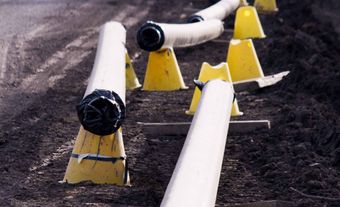 Gas pipeline construction