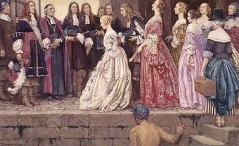 Arrival of the Brides (Filles du roi)