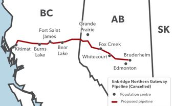 Northern Gateway pipeline (cancelled)