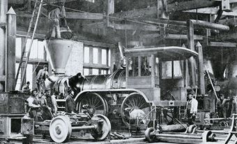 “Trevithick” Railway Engine