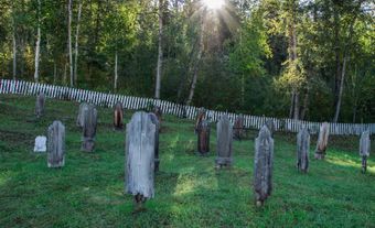 Dawson City cemetery
