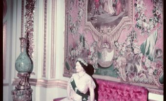 Queen Elizabeth in Canada, 1952.