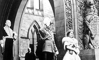 Roi George VI et la reine Elizabeth, le