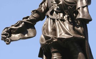 Statue en hommage à Samuel de Champlain