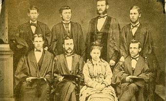 Mount Allison Wesleyan College, class of 1875.
