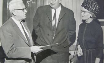 Elsie Gibbons, Warden of Pontiac County from 1959 to 1961.