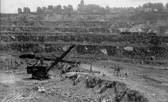 La mine Jeffrey en 1944
