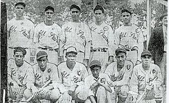 The Chatham Coloured All-Stars featured in the Windsor Star in 1935.
