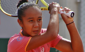 Leylah Fernandez in 2021