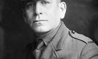 Lieutenant F.O. Loft, environ 1914-1918