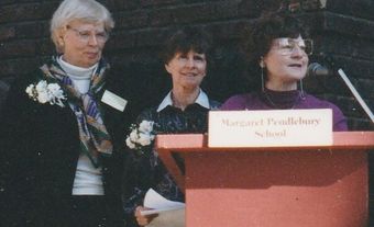 Olga Melikoff, Valerie Neale et Murielle Parkes