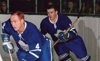 Red Kelly and Dave Keon