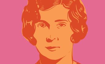Illustration of a woman.