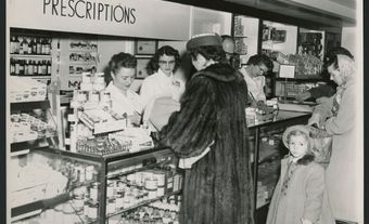 Comptoir de pharmacie