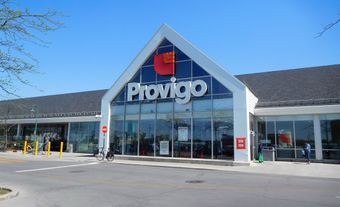 Exterior of a Provigo store in the LaSalle borough of Montreal, Quebec, 23 May 2020