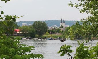 Verdun shoreline.